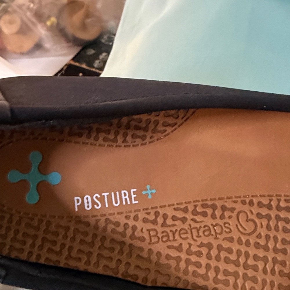 Baretraps Posture Plus Nima Flats Black sz 8 - Picture 7 of 8